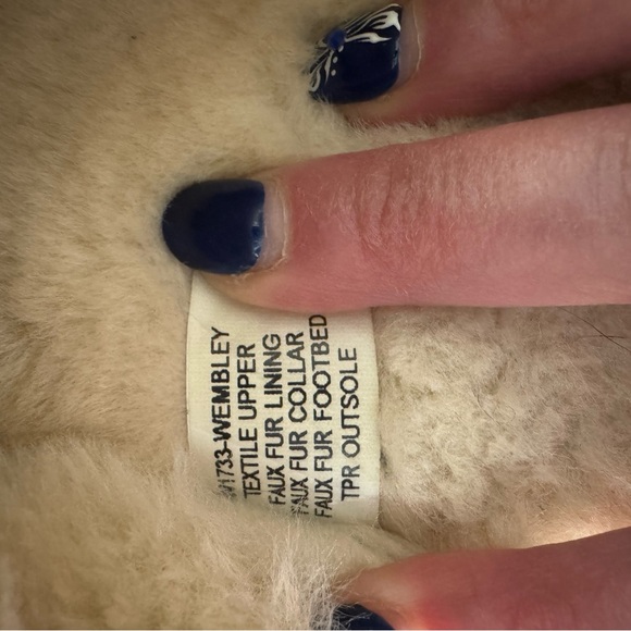 Lamo Hard Bottom Slippers – Faux Sherpa Lined – Size EU 39.5 - Picture 10 of 10